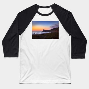 Sharp Point At Sunset Baseball T-Shirt